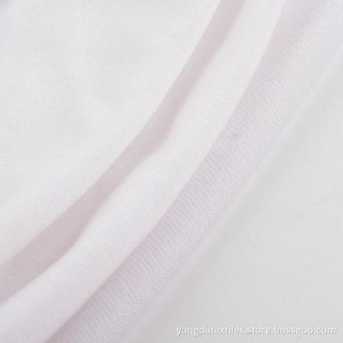 Ausgefallene weiße, glatt gefärbte Strickware